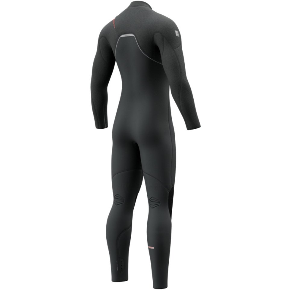 2026 Mystic Mens Majestic 3/2mm Chest Zip Wetsuit 35000.260025 - Dark Grey